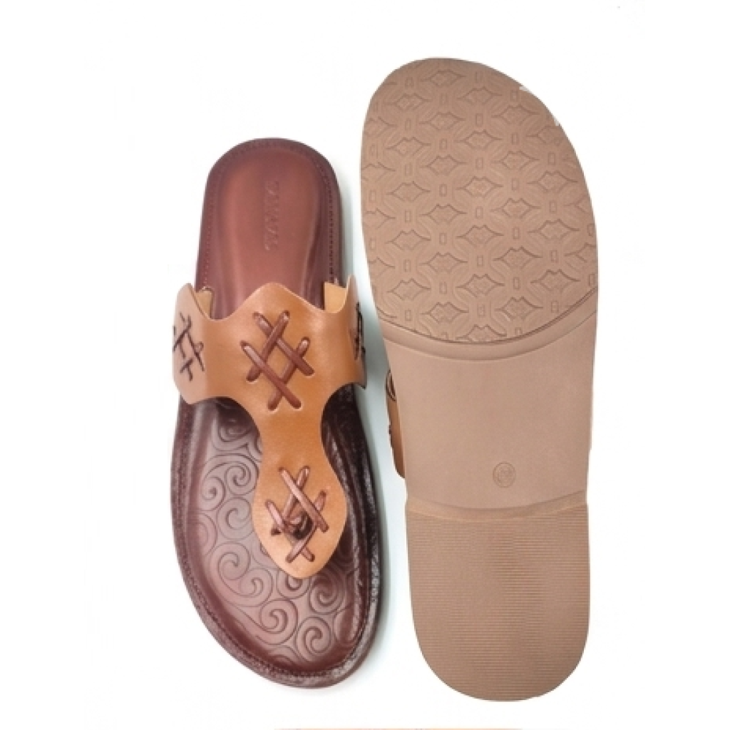 102: Balujas Men Tan Slippers