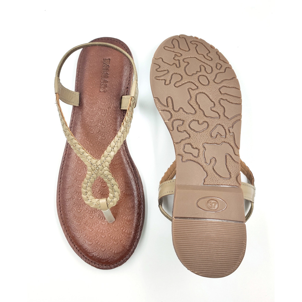 24 Balujas Women Grey Flat Slippers