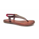47 Balujas Women Maroon Flat Slippers