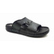 5005: Balujas Men Black Slippers