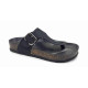7001: Balujas Men Black Slippers 7001: Balujas Men Black Slippers