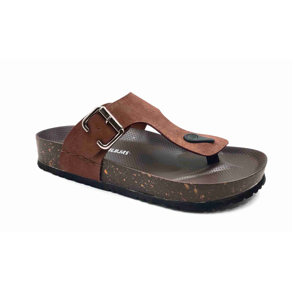 7001: Balujas Men Tan Slippers 7001: Balujas Men Tan Slippers