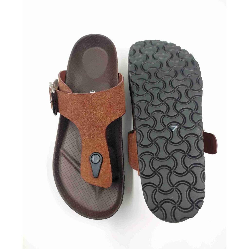 7001: Balujas Men Tan Slippers 7001: Balujas Men Tan Slippers