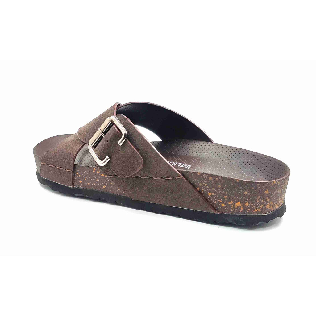 7002: Balujas Men Brown Slippers 7002: Balujas Men Brown Slippers
