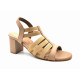 9110-28 Balujas Beige Block Heel Sandal