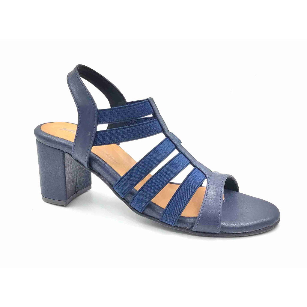 9110-28 Balujas Blue Block Heel Sandal