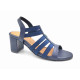 9110-28 Balujas Blue Block Heel Sandal