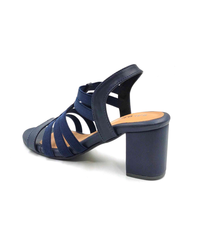 9110-28 Balujas Blue Block Heel Sandal
