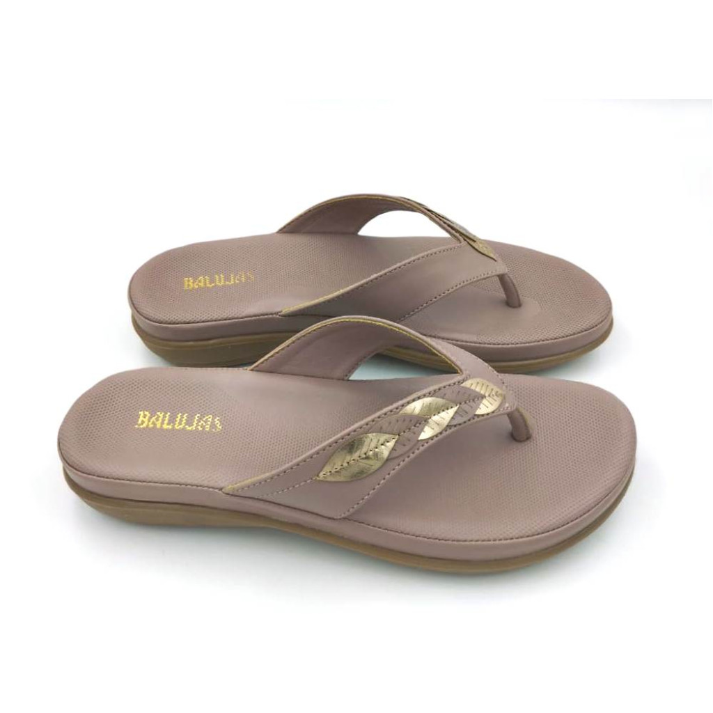 F45-5515 : Balujas Peach Ladies Chappals