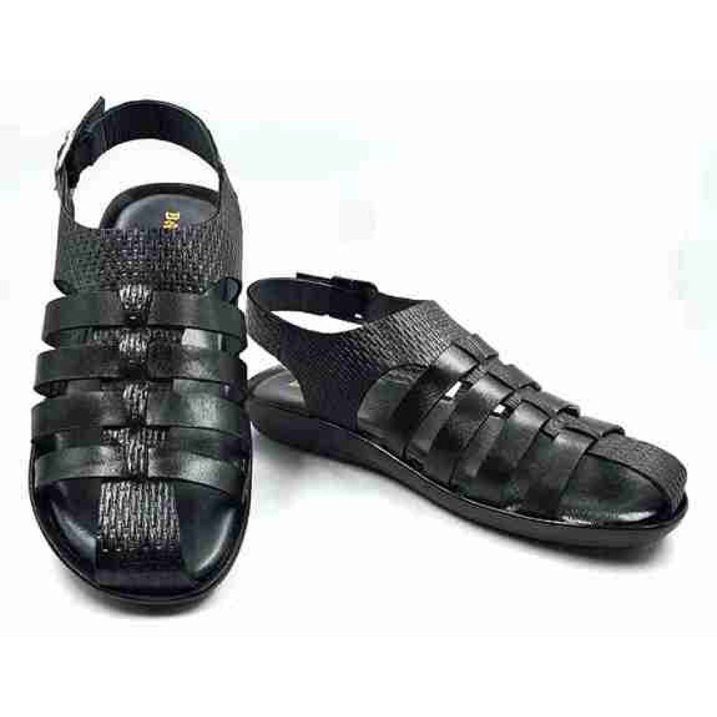 912: Balujas Black Men's Sandal