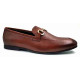 AR-0656: Balujas Tan Man's Buckle Loafers