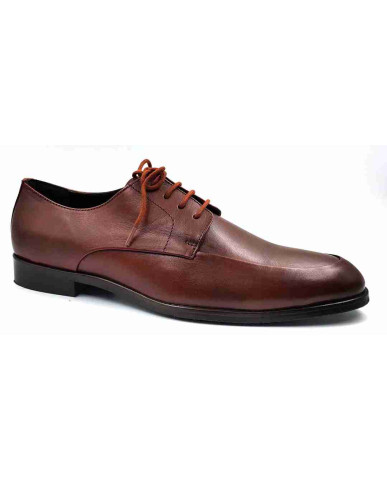 AR-0832: Balujas Tan Men's Oxford Leather Formal Shoes