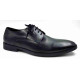 AR-0973: Balujas Black Men's Oxford Leather Formal Shoes
