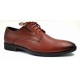 AR-0973: Balujas Tan Men's Oxford Leather Formal Shoes