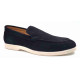 SA-07: Balujas Black Casual Loafers