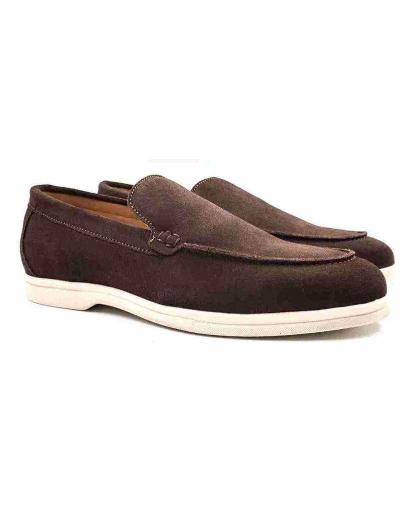 SA-07: Balujas Brown Casual Loafers