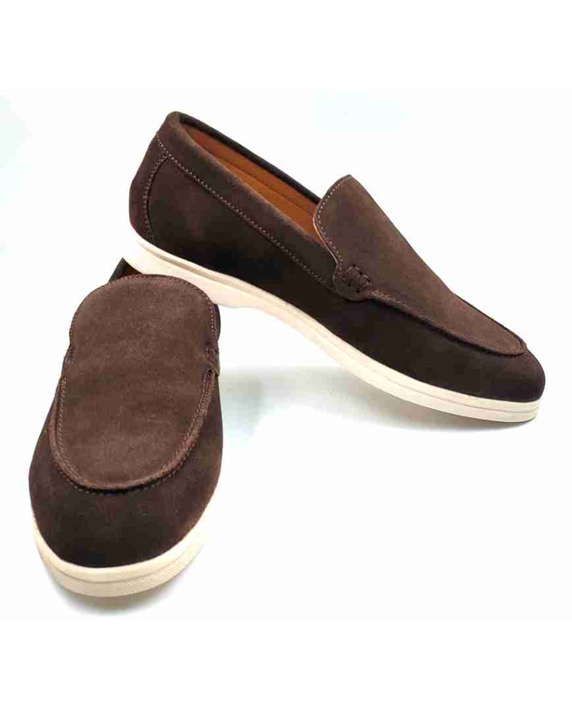SA-07: Balujas Brown Casual Loafers