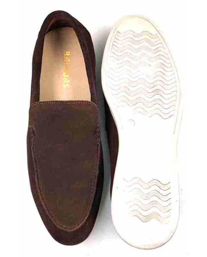 SA-07: Balujas Brown Casual Loafers