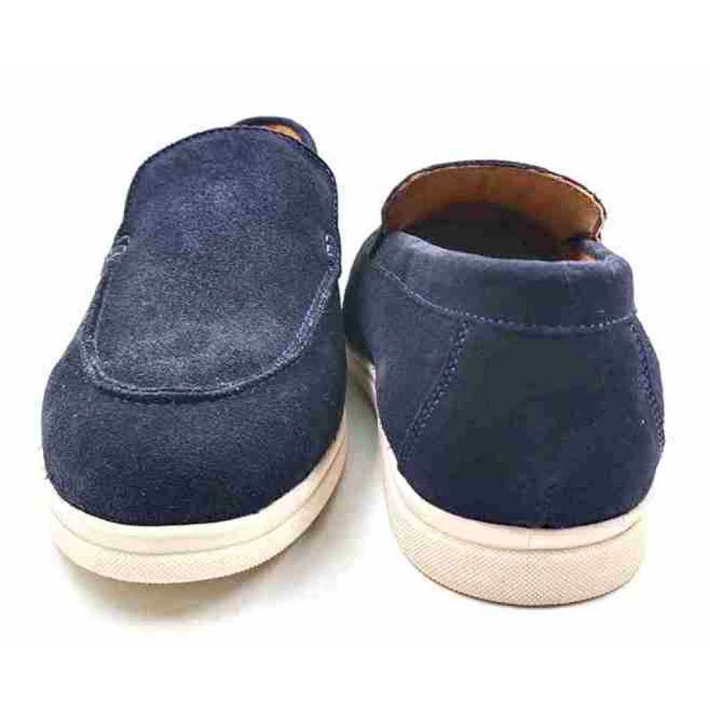 SA-07: Balujas Navy Blue Casual Loafers