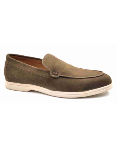 SA-07: Balujas Olive Casual Loafers