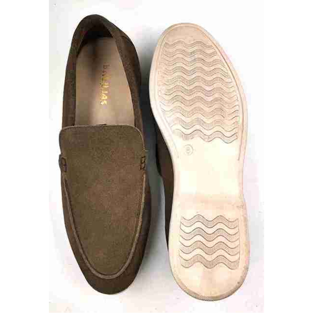 SA-07: Balujas Olive Casual Loafers