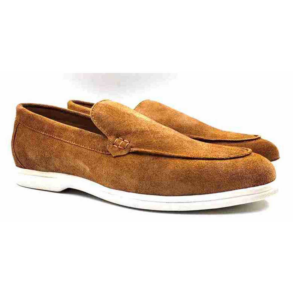 SA-07: Balujas Tan Casual Loafers