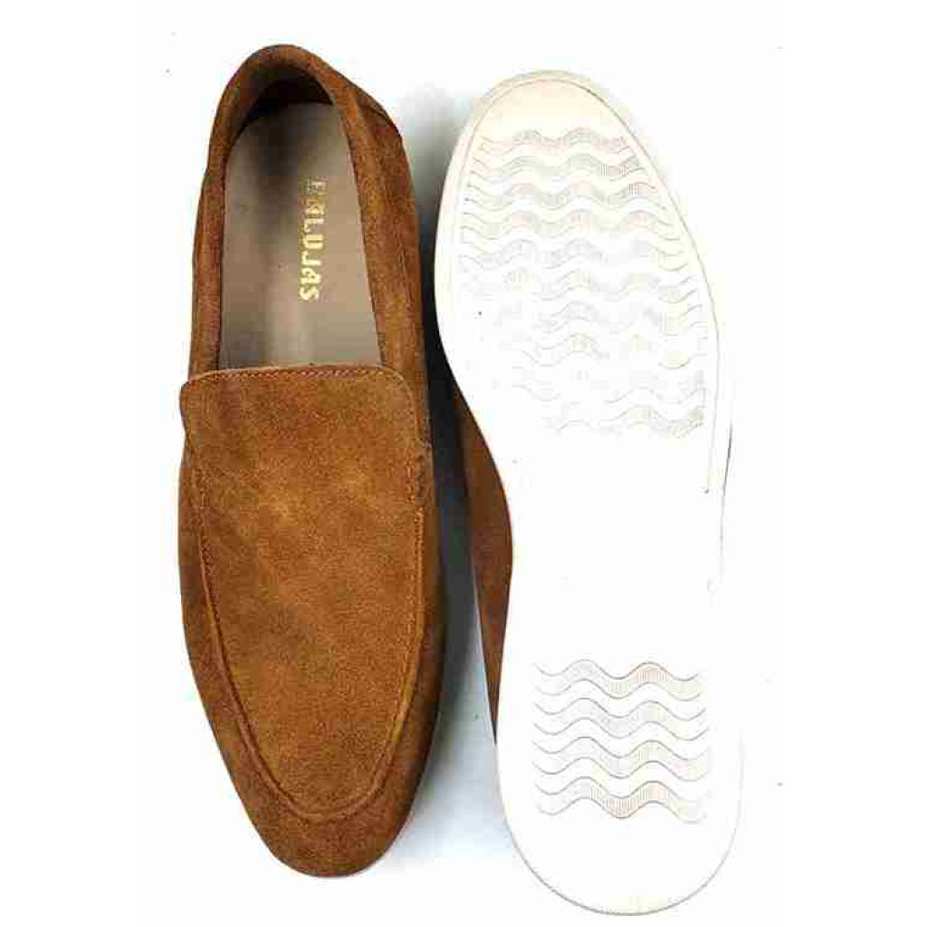SA-07: Balujas Tan Casual Loafers