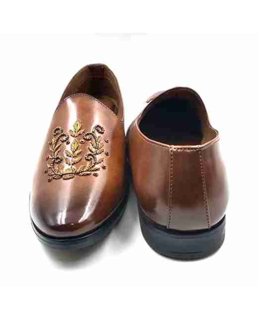55562: Balujas Men's Tan Jutti