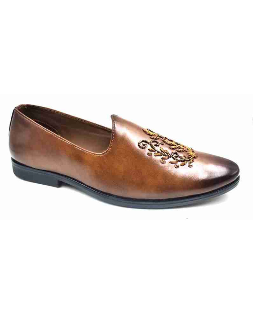 55562: Balujas Men's Tan Jutti