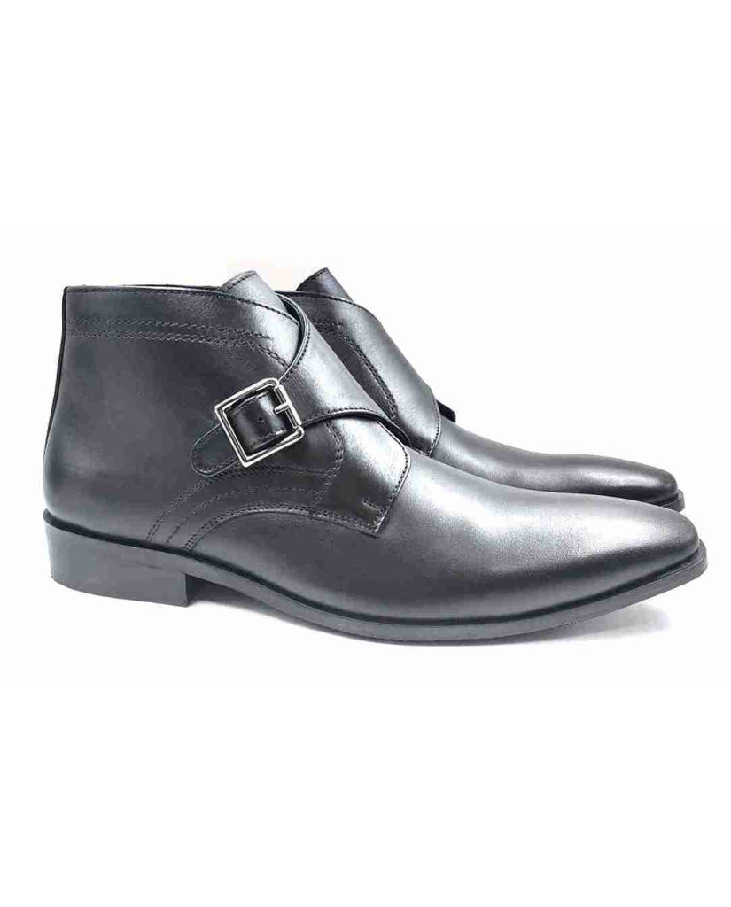 Andre B-11: Balujas Black Buckle Chelsea