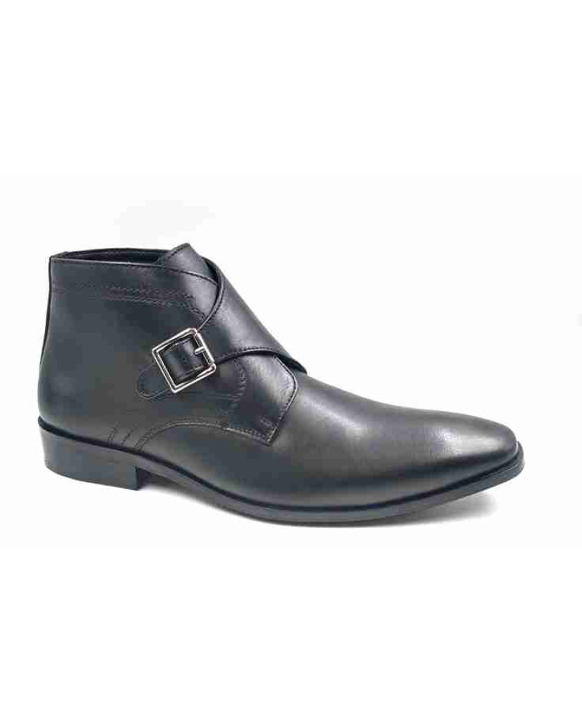 Andre B-11: Balujas Black Buckle Chelsea