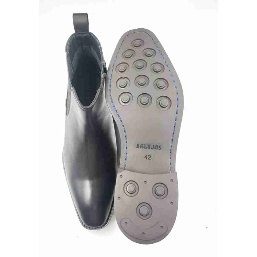 KIM-04: Balujas Black Chelsea With (Side Zip)