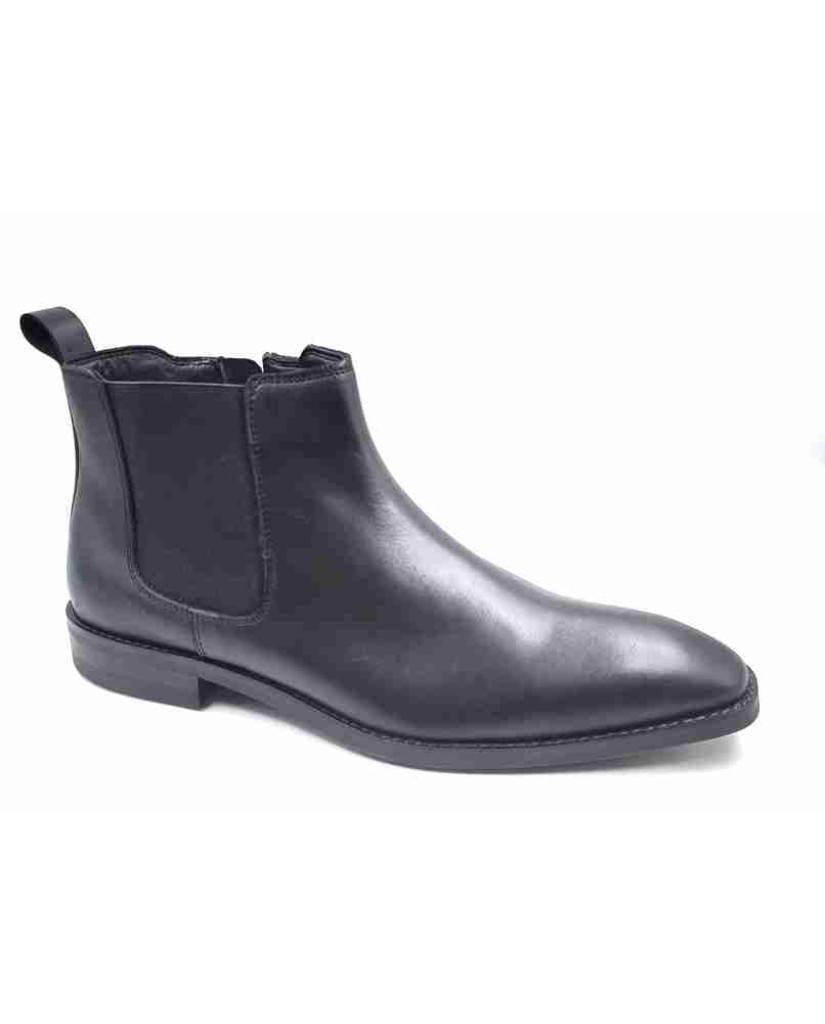 KIM-04: Balujas Black Chelsea With (Side Zip)