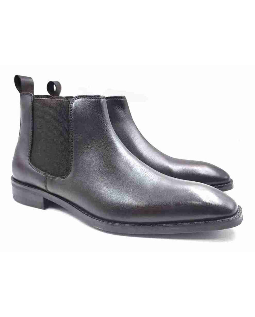 KIM-04: Balujas D-Brown Chelsea With (Side Zip)