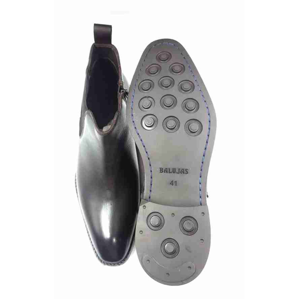 KIM-04: Balujas D-Brown Chelsea With (Side Zip)