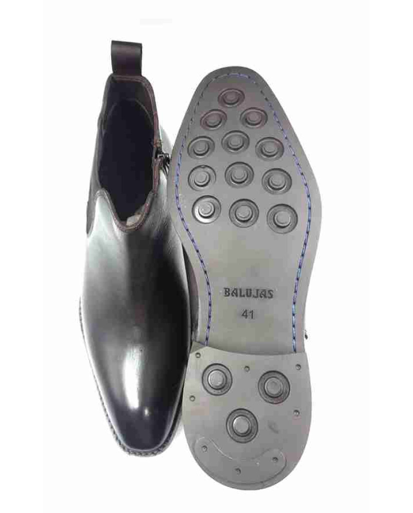 KIM-04: Balujas D-Brown Chelsea With (Side Zip)