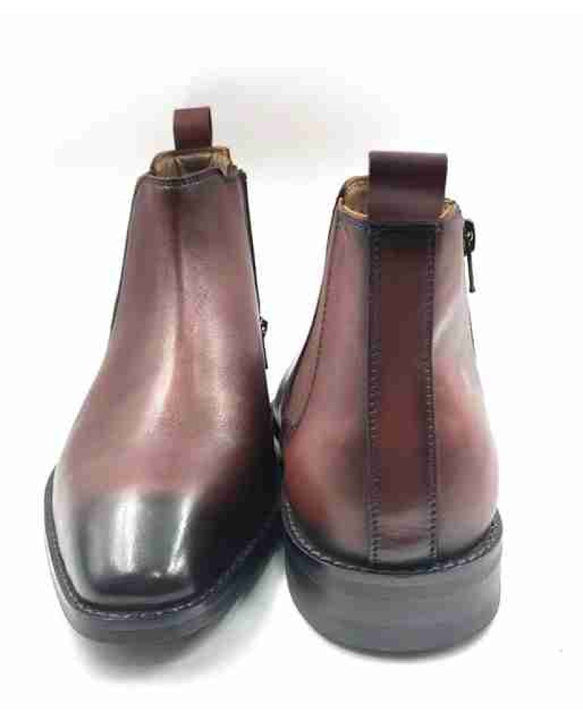 KIM-04: Balujas Tan Chelsea With (Side Zip)