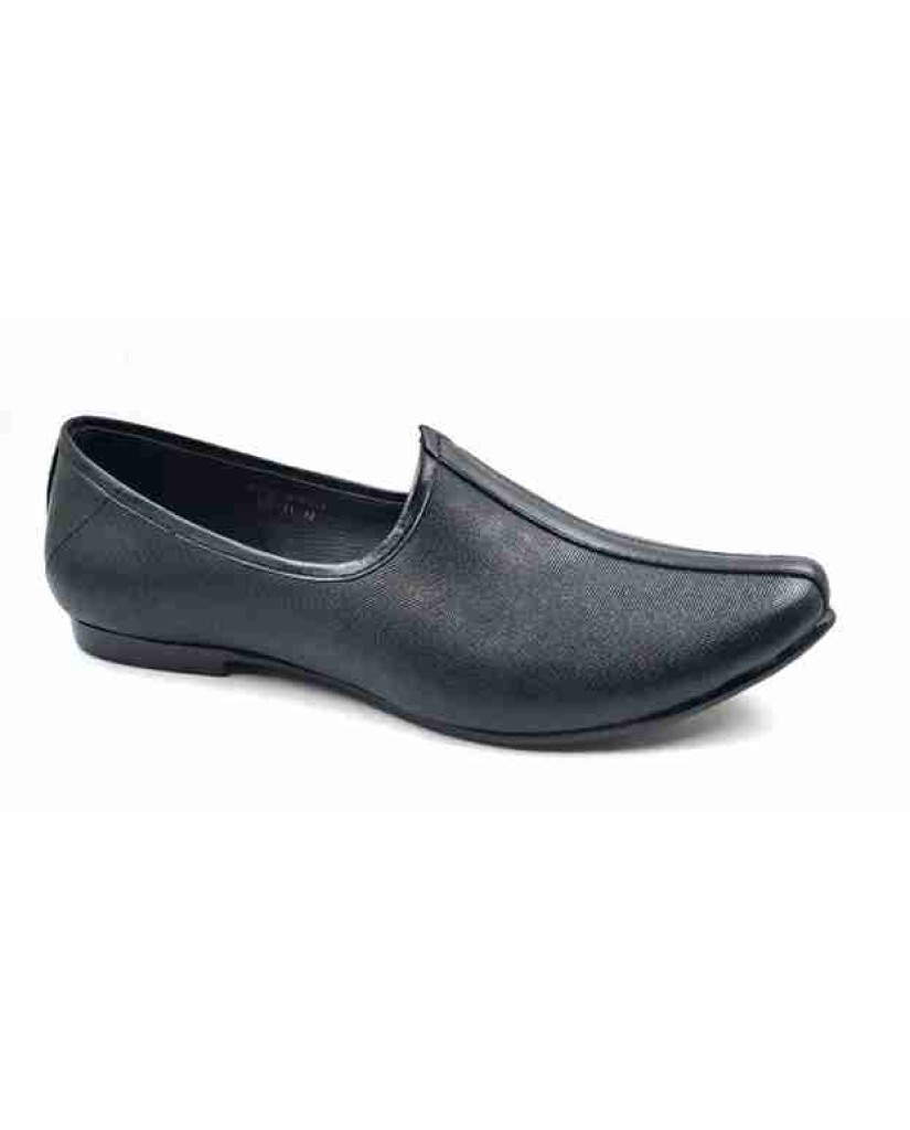 NG-11: Balujas Black Men's Mojari