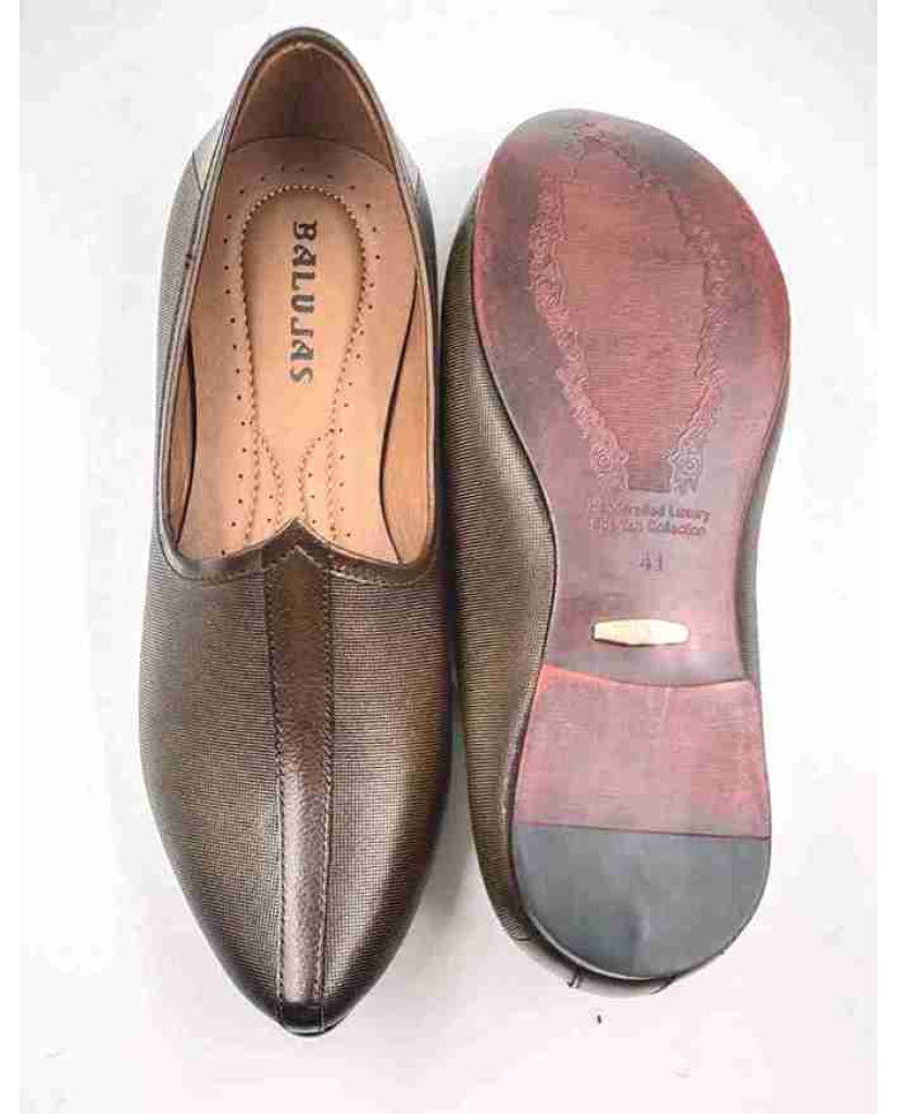 NG-11: Balujas Olive Men's Mojari