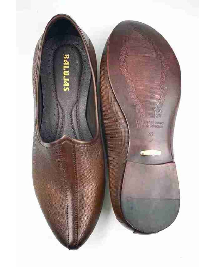 NG-11: Balujas Tan Men's Mojari