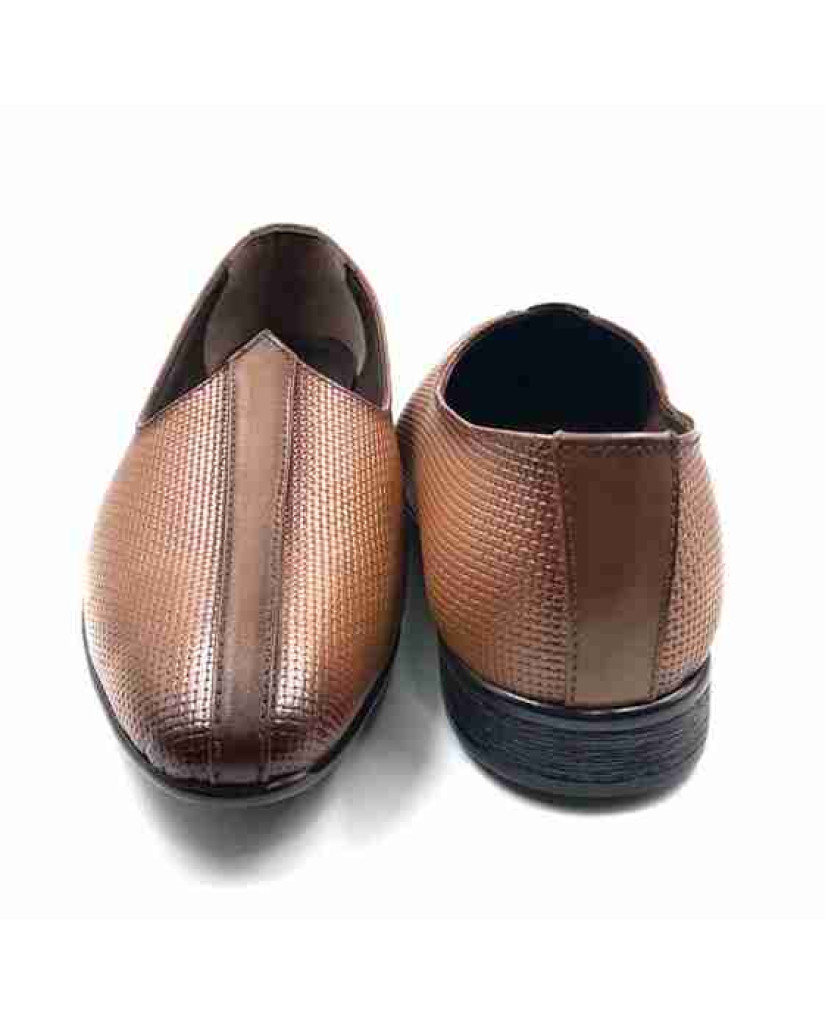 SP7666: Balujas Tan Men's Mojari
