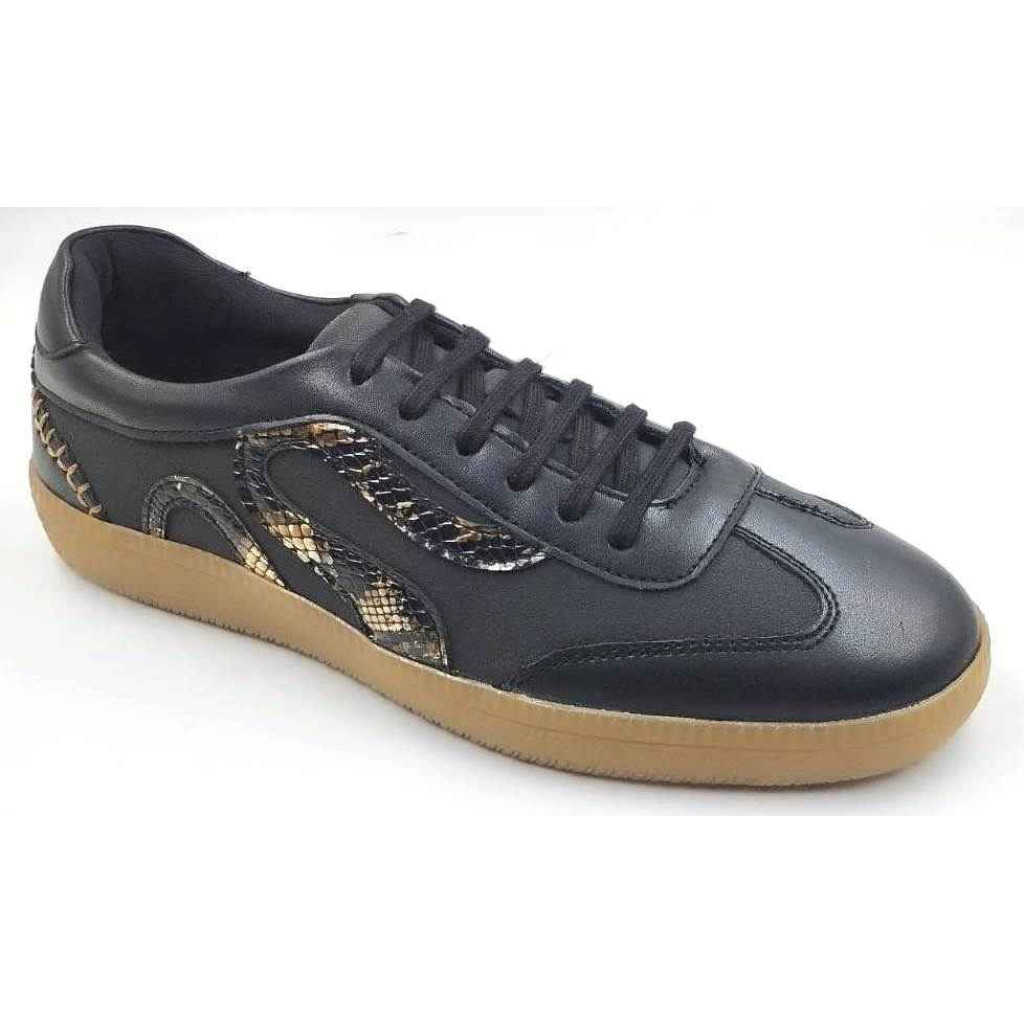 EG-110 Balujas Black Casual Shoes