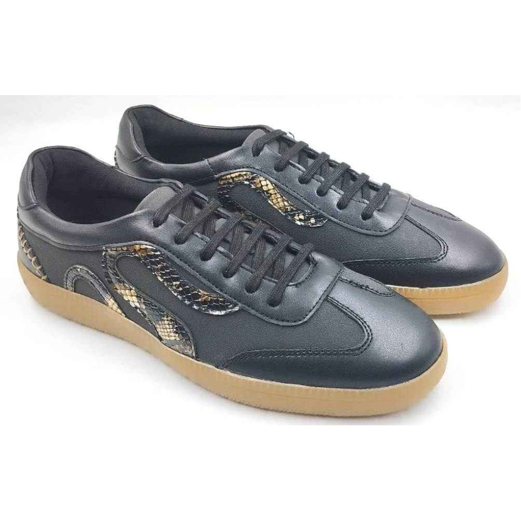 EG-110 Balujas Black Casual Shoes