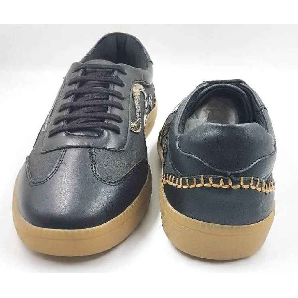 EG-110 Balujas Black Casual Shoes