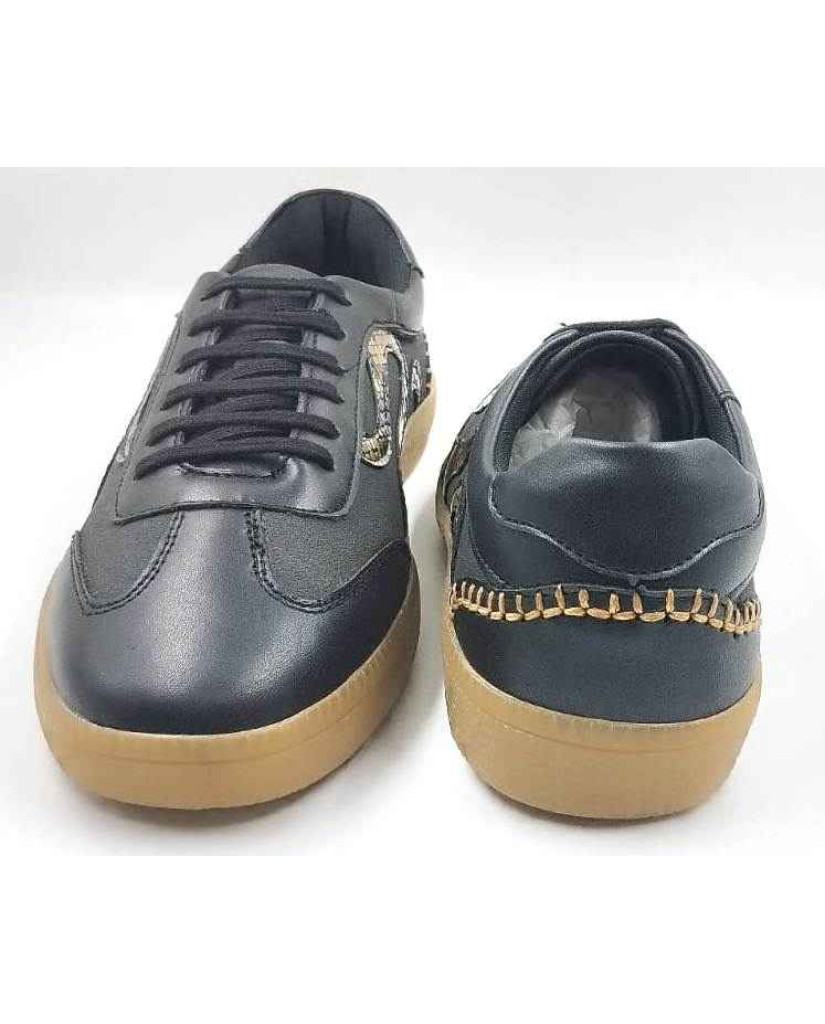 EG-110 Balujas Black Casual Shoes