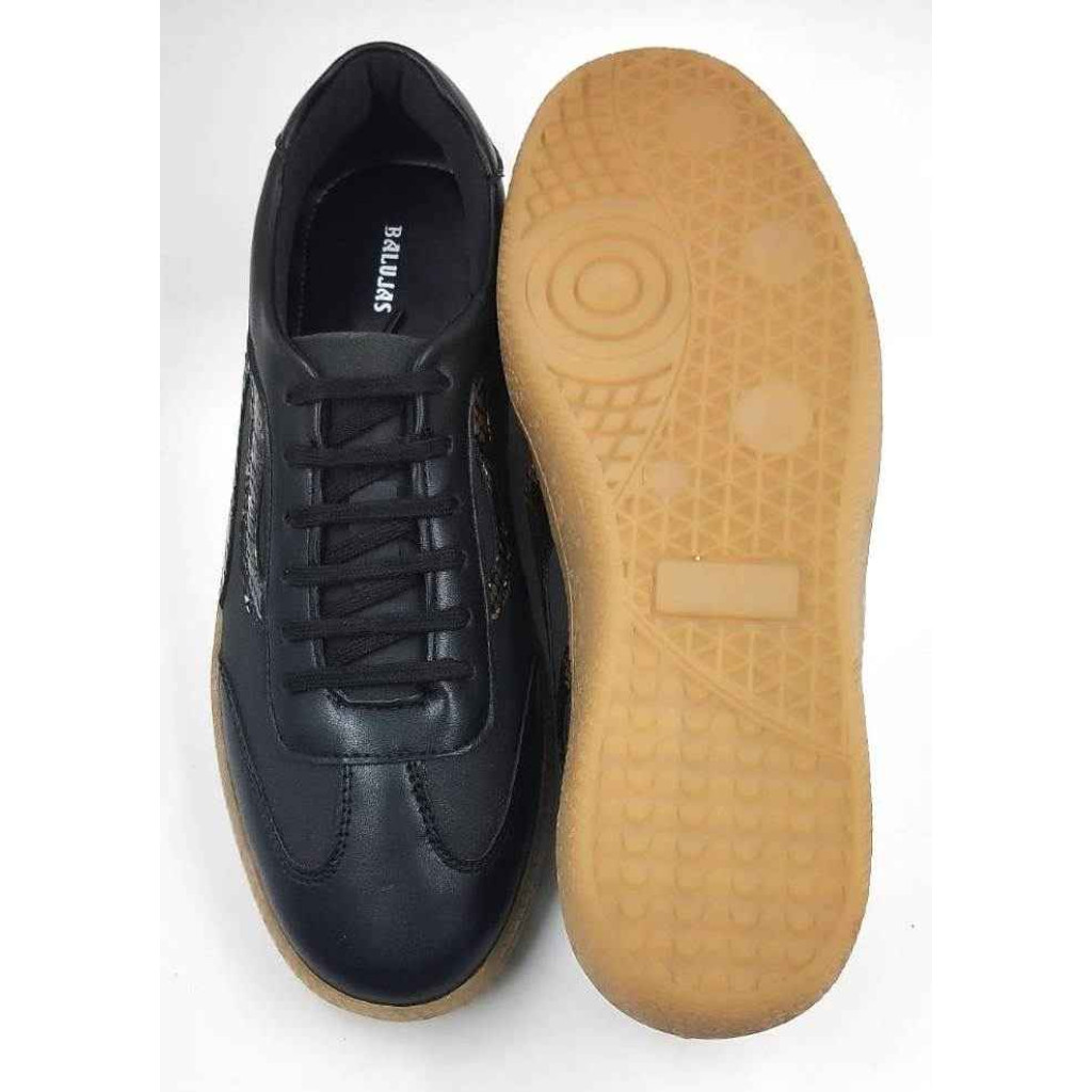 EG-110 Balujas Black Casual Shoes