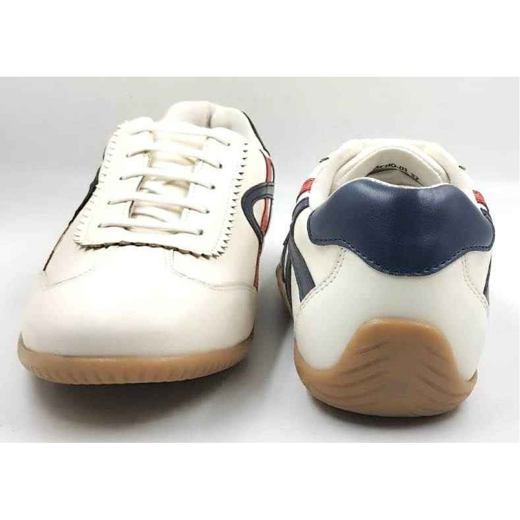 Macho-01 Balujas White-Blue Casual Shoes