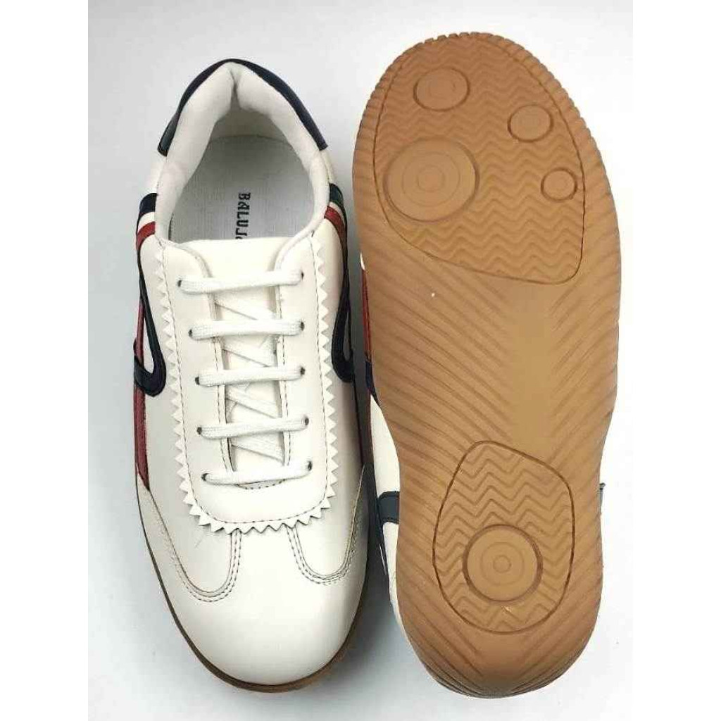 Macho-01 Balujas White-Blue Casual Shoes