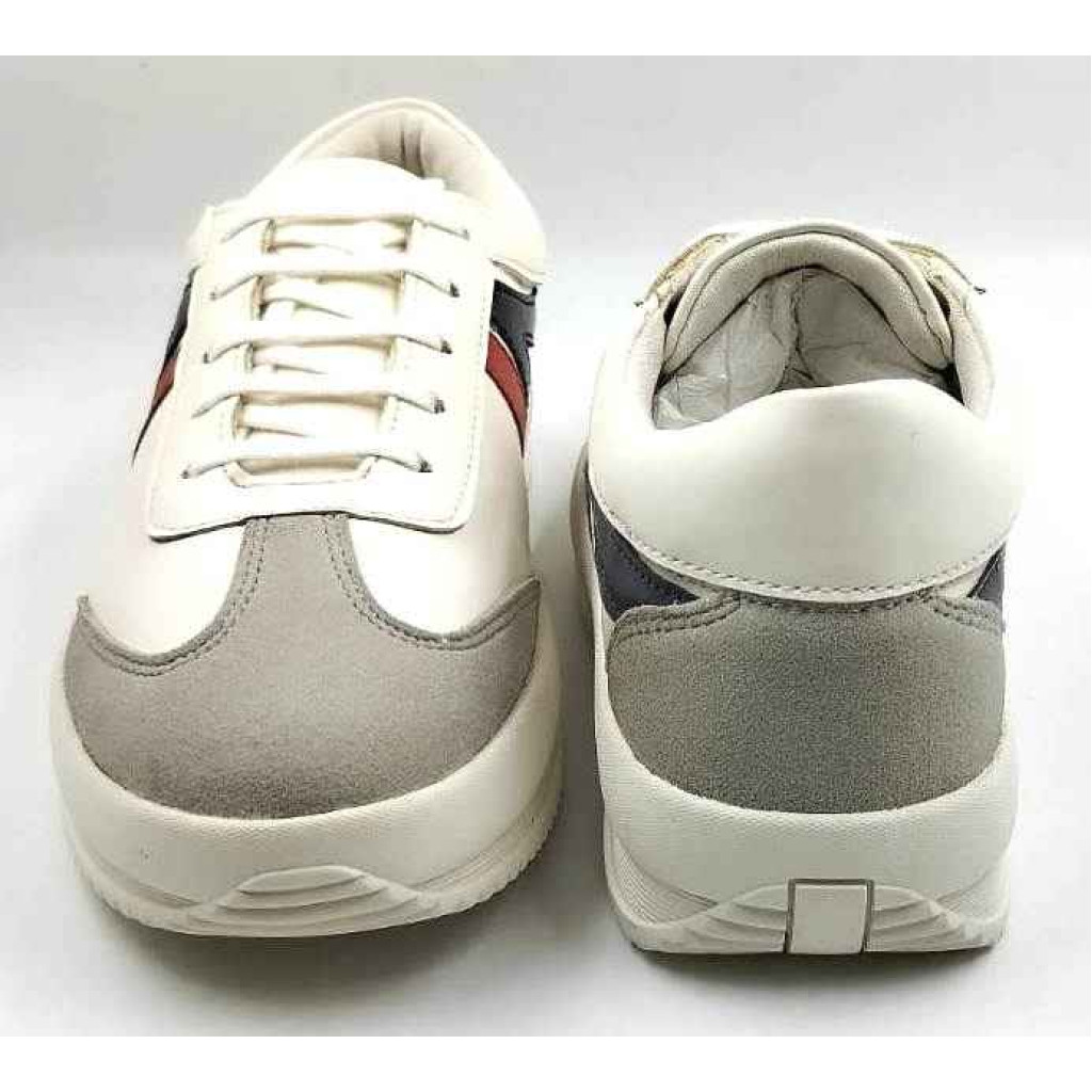 Pasos-02 Balujas White Casual Shoes