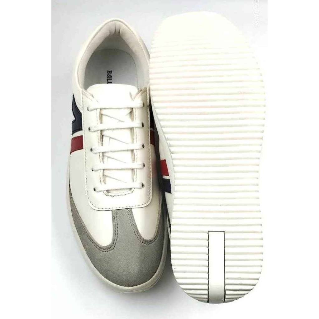 Pasos-02 Balujas White Casual Shoes
